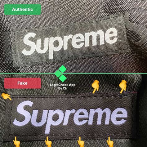 supreme side bag fake vs real|is your supreme bag real.